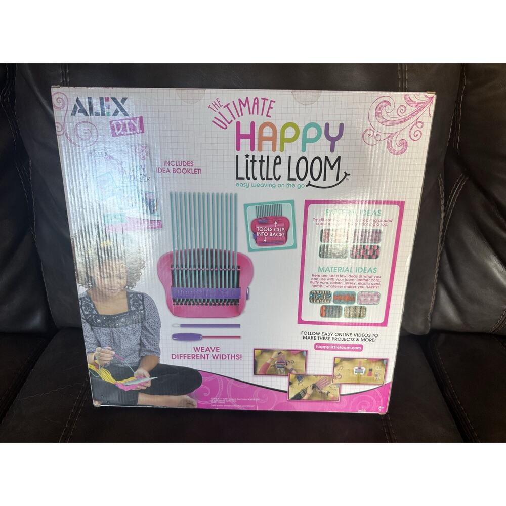 NEW IN BOX ALEX DIY The Ultimate Happy Little Loom – Easy Weaving Kit - Picture 5 of 7